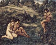 Sir Edward Burne-Jones The Garden of Pan Spain oil painting artist
